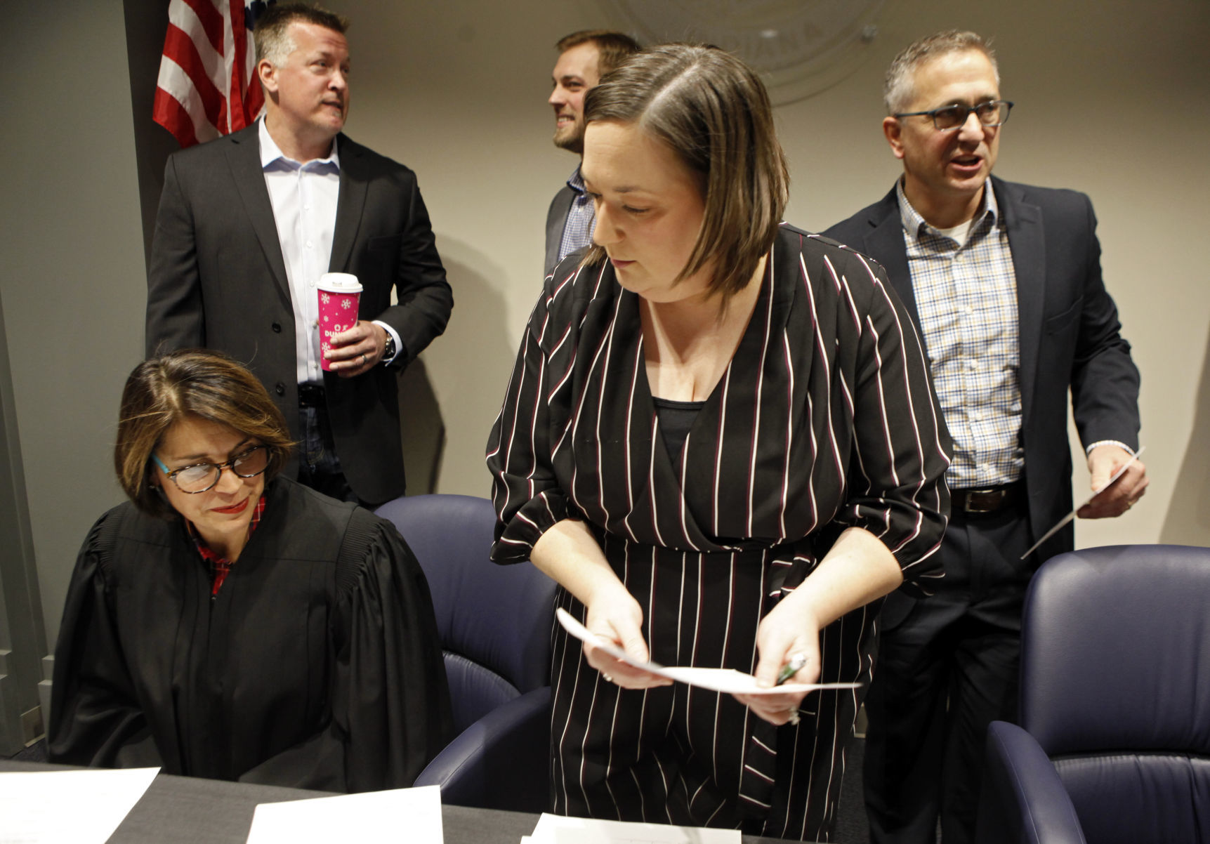 Valparaiso City Council Members and Mayor Sworn-In